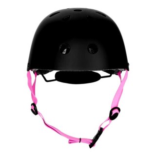 MTW001-1 KASK CZARNO-RÓŻOWY ROZM. S(52-56CM) NILS EXTREME NILS EXTREME