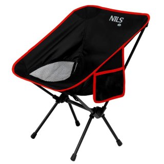 NC3320 KRZESŁO SKŁADANE ULTRALIGHT CZARNE NILS CAMP NILS CAMP