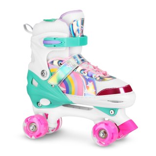 NQ0187 LED WROTKI RAINBOW ROZM. L(39-41) NILS EXTREME NILS EXTREME