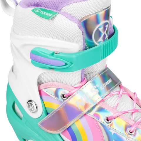 NQ0187 LED WROTKI RAINBOW ROZM. L(39-41) NILS EXTREME NILS EXTREME NQ0187 LED WROTKI RAINBOW ROZM. L(39-41) NILS EXTREME NILS EXTREME