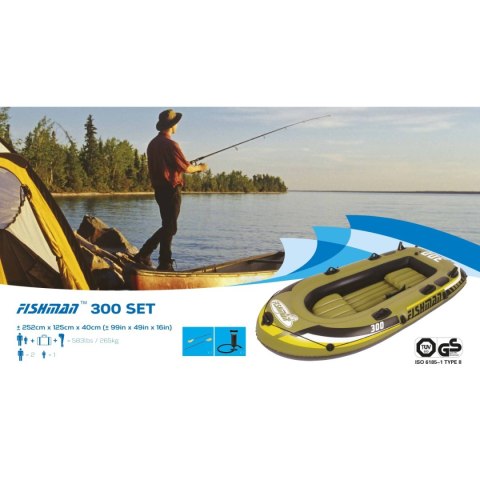 PONTON FISHMAN 300 SET 252X125X26CM Inny PONTON FISHMAN 300 SET 252X125X26CM Inny