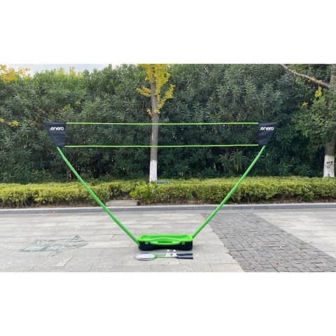 ZESTAW PLAŻOWO-OGRODOWY DO BADMINTONA 3W1 ENERO Enero