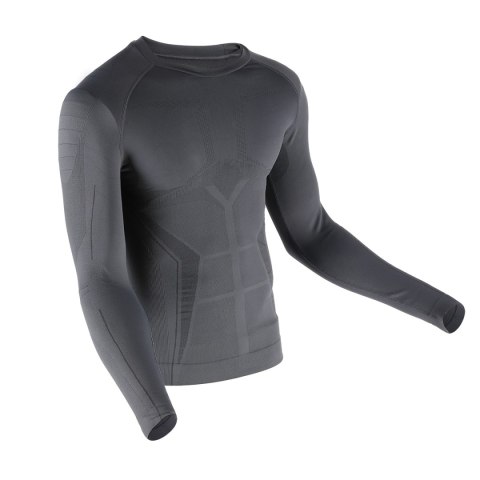 BTK0060 KOSZULKA TERMOAKTYWNA SZARA MĘSKA 2XL/3XL RAGNAR NILS