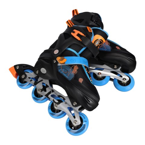 NA13808 ŁYŻWOROLKI COSMO NIEBIESKIE ROZM. L(38-41) NILS EXTREME