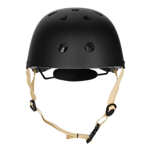 MTW001-1 KASK CZARNO-BEŻOWY ROZM. M(55-58CM) NILS EXTREME