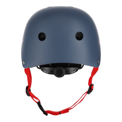 MTW001-1 KASK SZARO-CZERWONY ROZM. L(58-61CM) NILS EXTREME