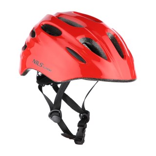 MTW01 LED KASK CZERWONY ROZM. XXS (48-54 cm) NILS EXTREME
