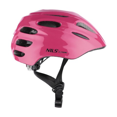 MTW01 LED RÓŻOWY ROZM. XXS (48-54 cm) NILS EXTREME