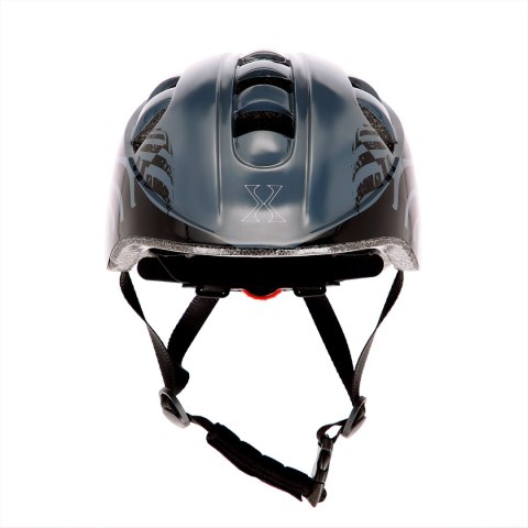 MTW08 CZARNY ROZM. S (52-56CM) KASK DZIECIĘCY NILS EXTREME