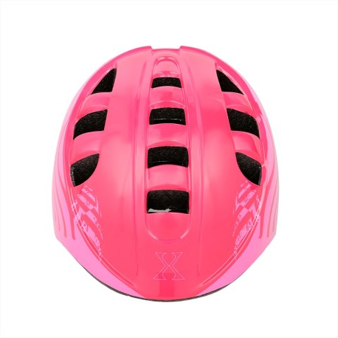 MTW08 RÓŻOWY ROZM. S (52-56CM) KASK DZIECIĘCY NILS EXTREME