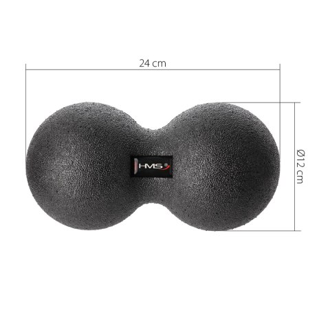 BLM02 LACROSSE PODWÓJNA PIŁKA DO MASAŻU 12*24 CM HMS