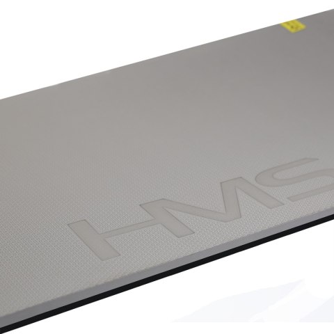 MFK02 GRAY-BLACK MATA FITNESS KLUBOWA Z OTWORAMI HMS PREMIUM