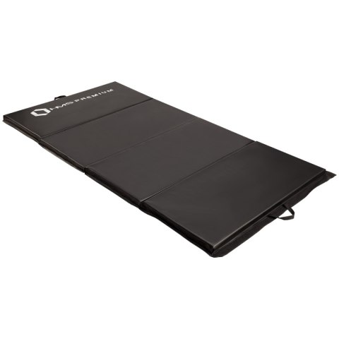 MGS01 BLACK MATERAC GIMNASTYCZNY SKŁADANY 2400x1200 MM HMS PREMIUM