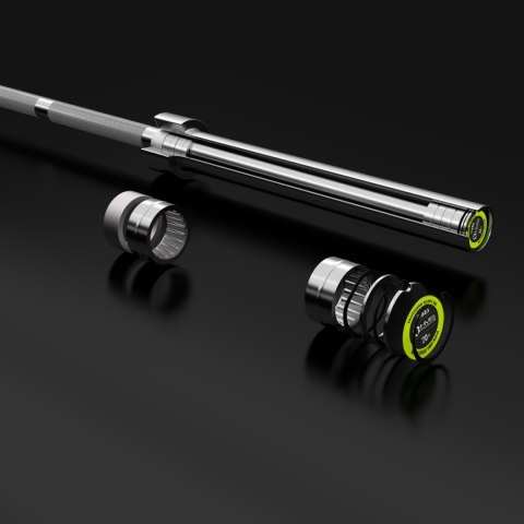 GO685 + ZG1000R GRYF OLIMPIJSKI 20KG 2200MM HMS PREMIUM