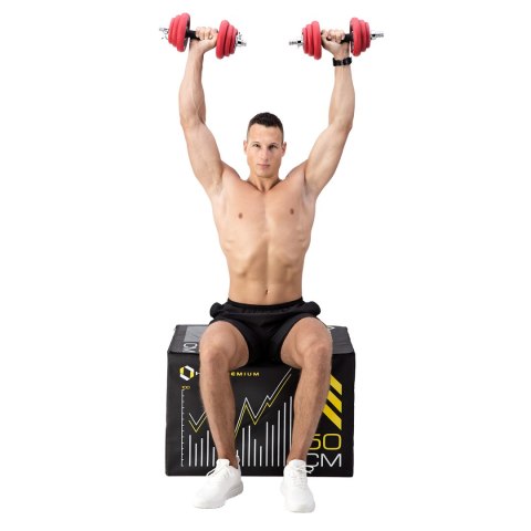 SGGX20 SZTANGIELKI REGULOWANE GUMOWANE 20KG HMS