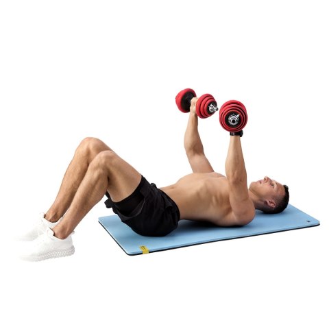 SGGX20 SZTANGIELKI REGULOWANE GUMOWANE 20KG HMS