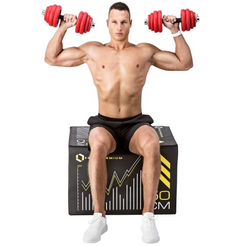 SGGX30 SZTANGIELKI REGULOWANE GUMOWANE 30KG HMS