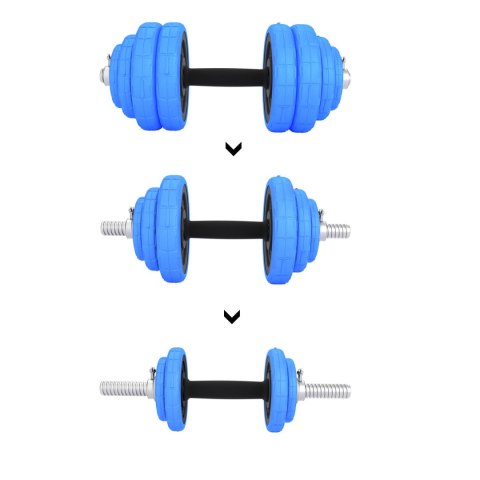 SGG30 BAR SZTANGIELKI REGULOWANE GUMOWANE 30KG HMS