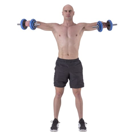 SGG30 BAR SZTANGIELKI REGULOWANE GUMOWANE 30KG HMS