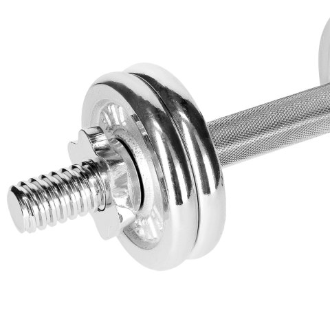 STC15 SZTANGIELKI REGULOWANE W WALIZCE CHROMOWANE 15KG HMS