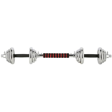 STC21 SZTANGIELKI REGULOWANE W WALIZCE CHROMOWANE 20KG HMS