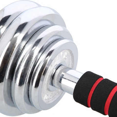 STC30 SZTANGIELKI REGULOWANE W WALIZCE CHROMOWANE 30KG HMS