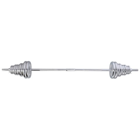 STC55 SZTANGIELKI REGULOWANE W WALIZCE CHROMOWANE 55KG HMS