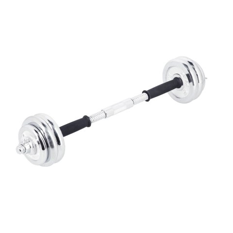 STC55 SZTANGIELKI REGULOWANE W WALIZCE CHROMOWANE 55KG HMS