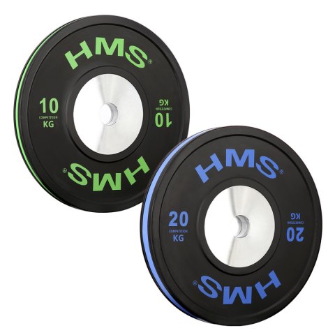 BTBR10 TALERZ OLIMPIJSKI BUMPER 10 KG HMS