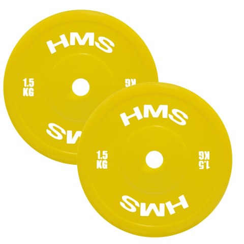 TPP ZESTAW TALERZY OLIMPIJSKICH TECHNICZNYCH PE 2 x 1.5 - 5 KG (18 KG) HMS