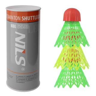 NBL6593 LOTKI NYLON LED DO CROSSMINTONA 3 SZT. NILS