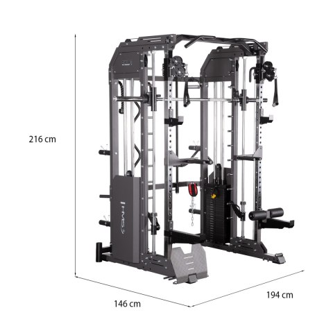 CYKLOP 4 ATLAS DO ĆWICZEŃ Z SUWNICĄ SMITHA SEMI COMMERCIAL HMS