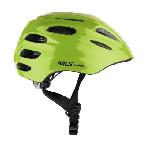 MTW01 LED ZIELONY ROZM. S (51-58 cm) KASK NILS EXTREME