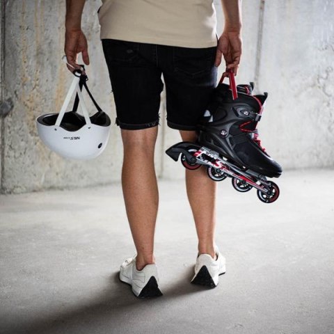 NA14124 CZARNE ROZM. 45 ŁYŻWOROLKI NILS EXTREME NILS EXTREME