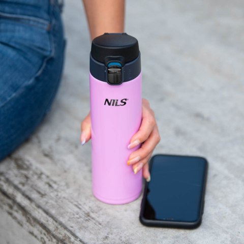NCB28 RÓŻOWY KUBEK TERMICZNY NILS