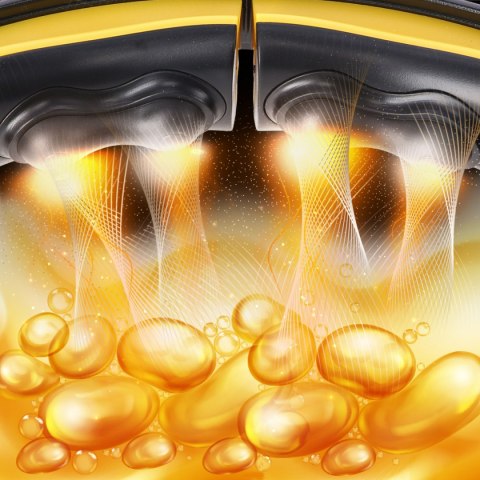 ZESTAW HULA HOP MAGNETYCZNY BLACK/YELLOW HHM21 Z LICZNIKIEM HMS + PAS WYSZCZUPLAJĄCY BR1313