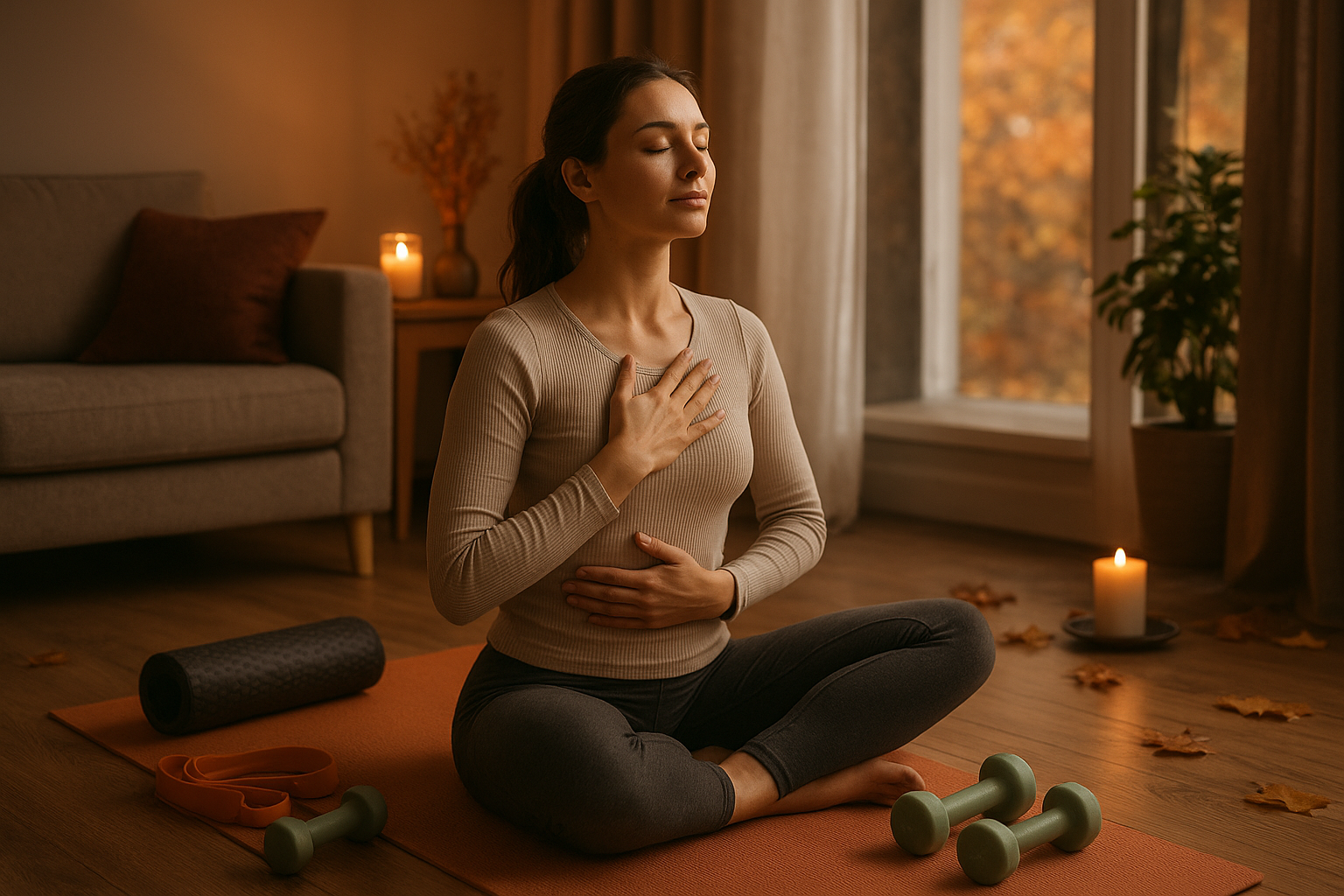 Slow fitness – jak połączyć ruch, relaks i regenerację w jesienne wieczory