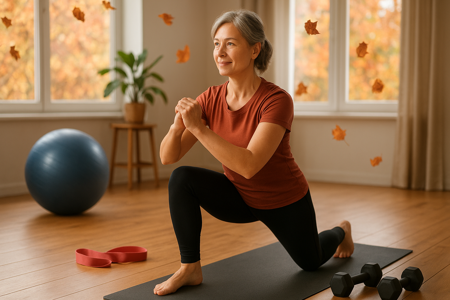 Ciało po 40: jesienne treningi dla dojrzałych — mobilność, stabilność i profilaktyka kontuzji